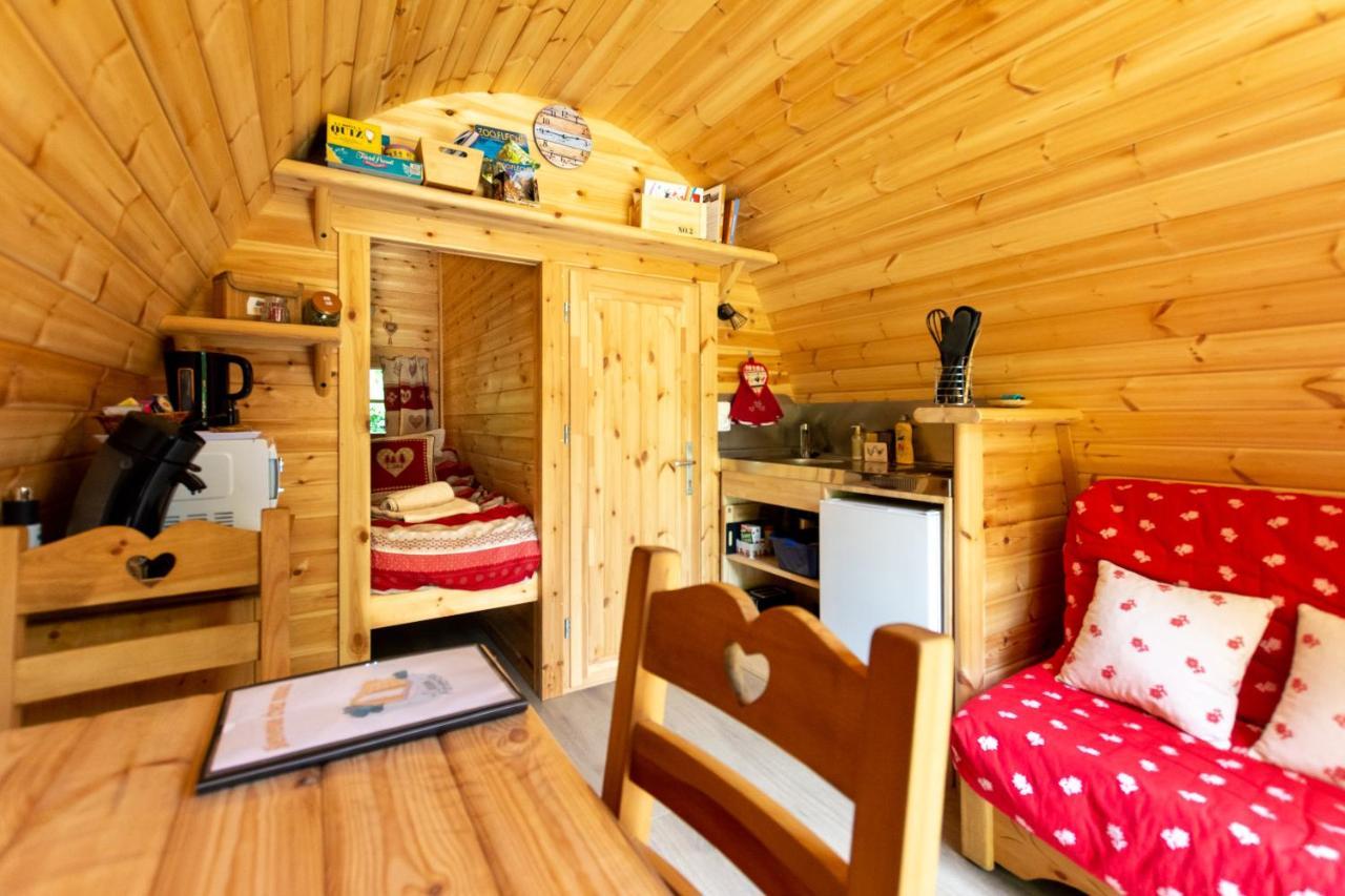 Cabane En Bois Avec Bain Nordique Asnieres-sur-Vegre Εξωτερικό φωτογραφία